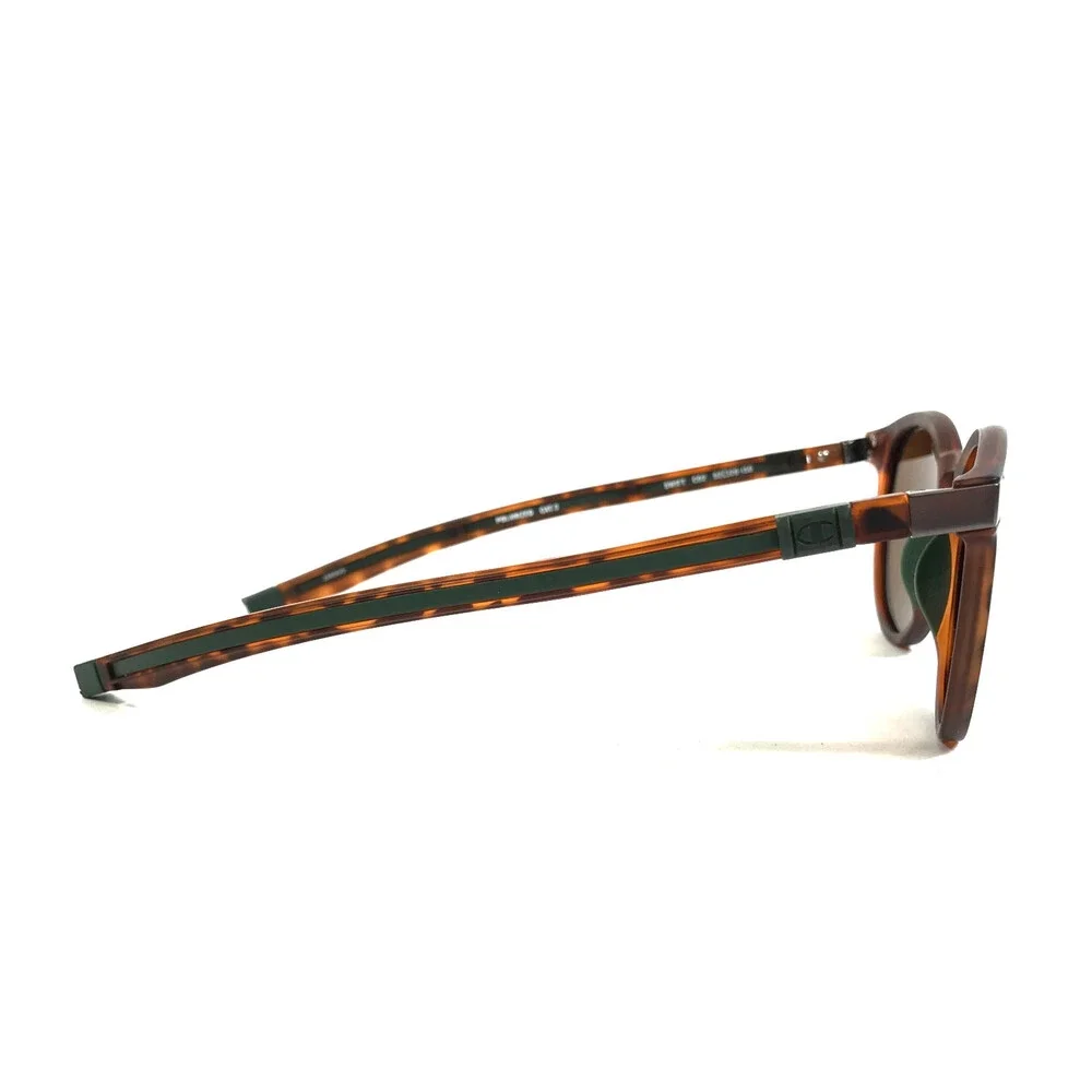 Champion Sunglasses SWIFT C02 Black Tortoise Frames with Brown Polarized Lenses